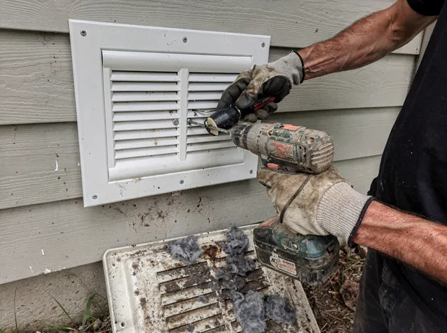 Dryer Vent Cover Replacement in Fountainebleau