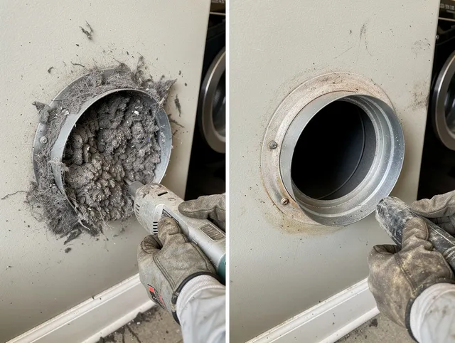 Professional clogged vent cleaning by Fountainebleau Dryer Vent Cleaning in Fountainebleau
