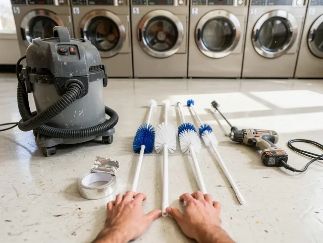 Commercial-grade dryer vent cleaning by Fountainebleau Dryer Vent Cleaning in Fountainebleau