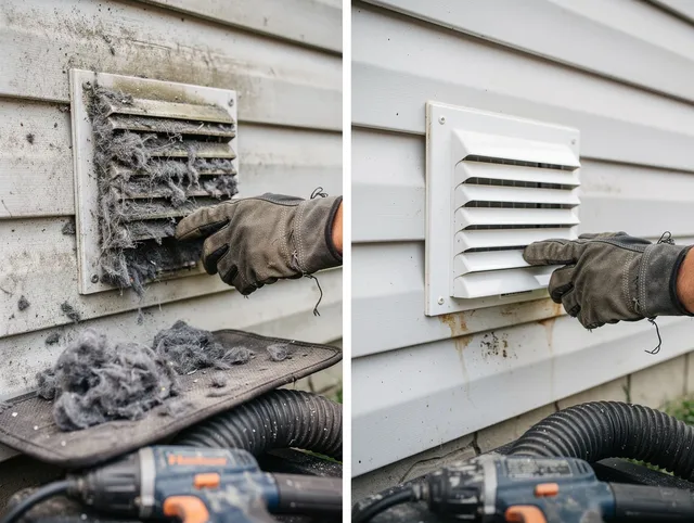 Residential dryer vent cleaning by Fountainebleau Dryer Vent Cleaning in Fountainebleau